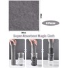 ZOCONE 6 Pcs Thickened Magic Cleaning Cloth, Large Microfiber Window