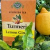 Herbal Cup Ayurveda Turmeric Tea, Organic Lemon Ginger, No Caffeine