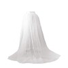 Springcmy Women Tulle Tutu Long Skirts Wedding Party Cocktail Prom