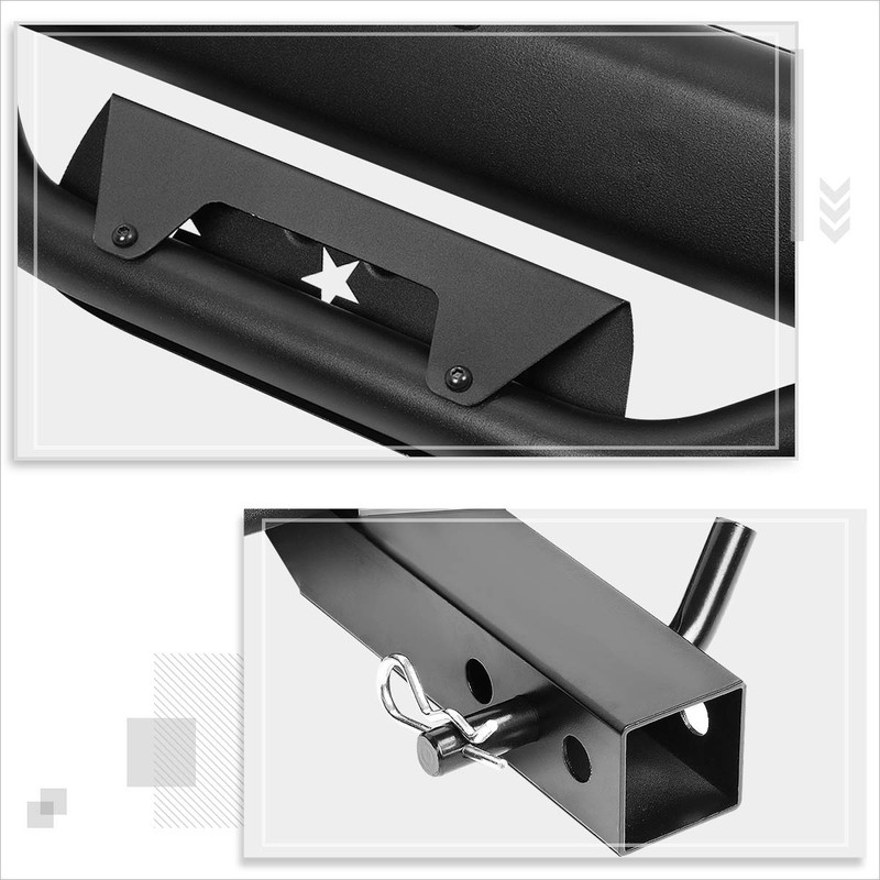 PM PERFORMOTOR Universal Truck Trailer Tow Hitch Step Fits 2"