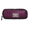 Pepe Jeans Lily Pencil Case Purple 22x7x3 cms Polyester