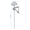 Milk Coffee Thermometer, Stainless Steel Milk Thermometer -10~110℃ Make The