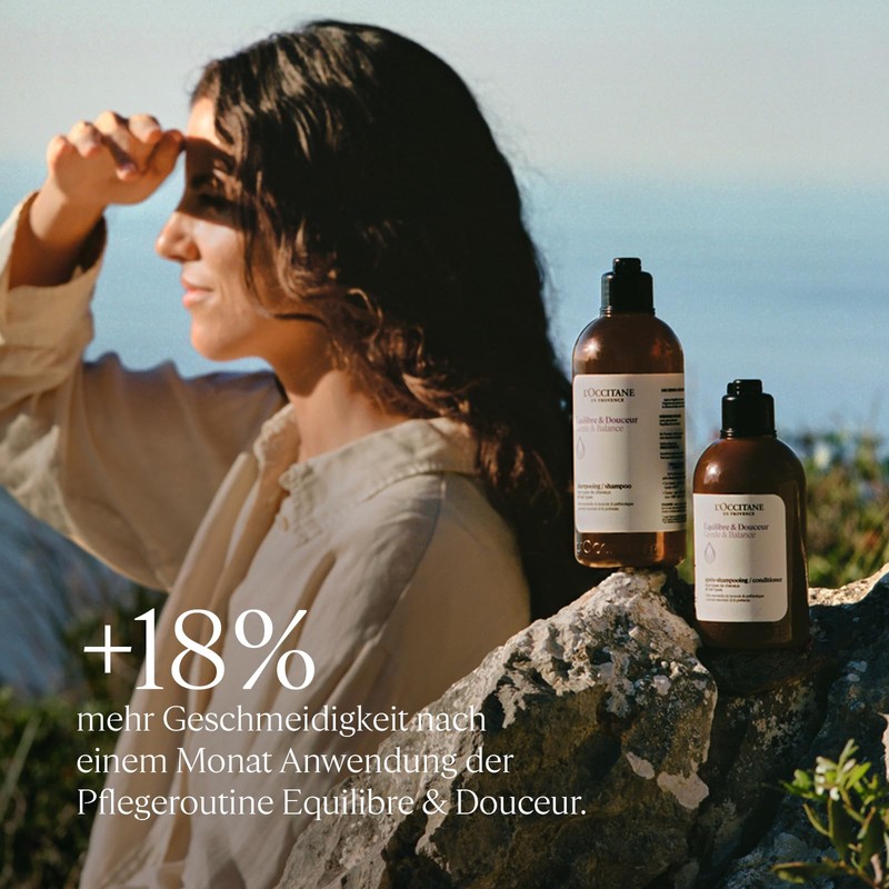 L'OCCITANE - Shampoo Balance and Softness - 300 ml -