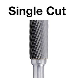 ALFA Tools B71287 12pc Carbide Burr Set Single Cut