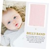 Healeved Belly Bands Portable Newborn Belly Wrap Cotton Baby Protective