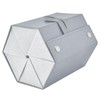 CHENKEE Sunglasses Storage Box, 6 Compartments, Foldable Glasses, Display Box,