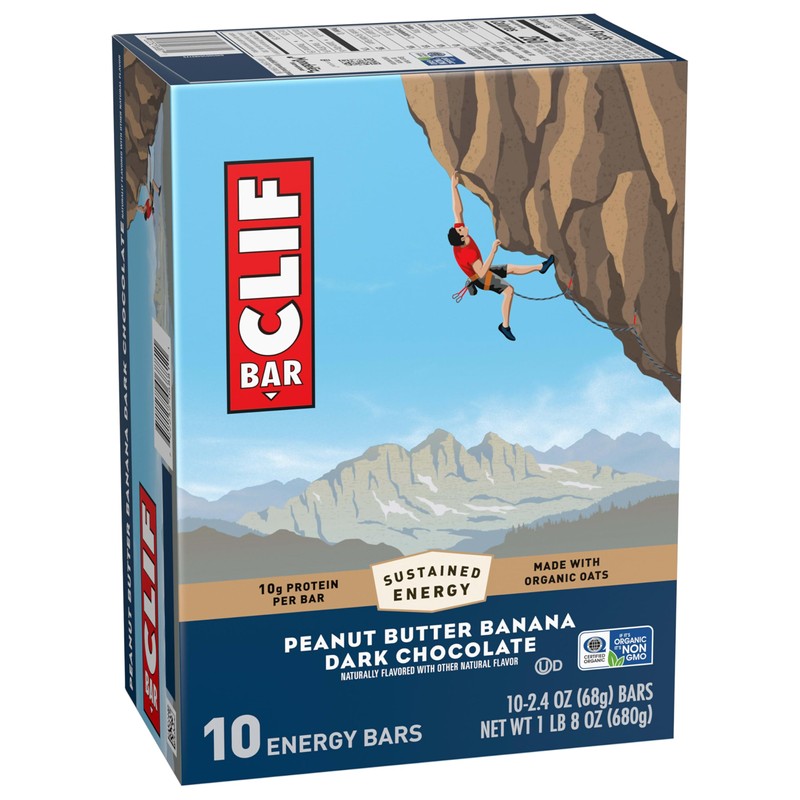 CLIF BAR - Energy Protein Bars - Peanut Butter Banana