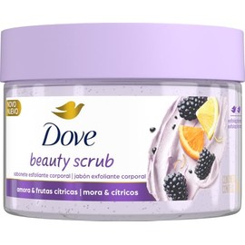 Dove Beauty Scrub Jabón Exfoliante Corporal Mora y Cítricos, 280 g                                                                                    