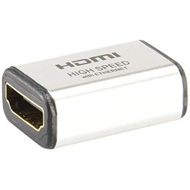 HORLICKS HDMI Relay Adapter Silver HDMI A Female to HDMI A Female
