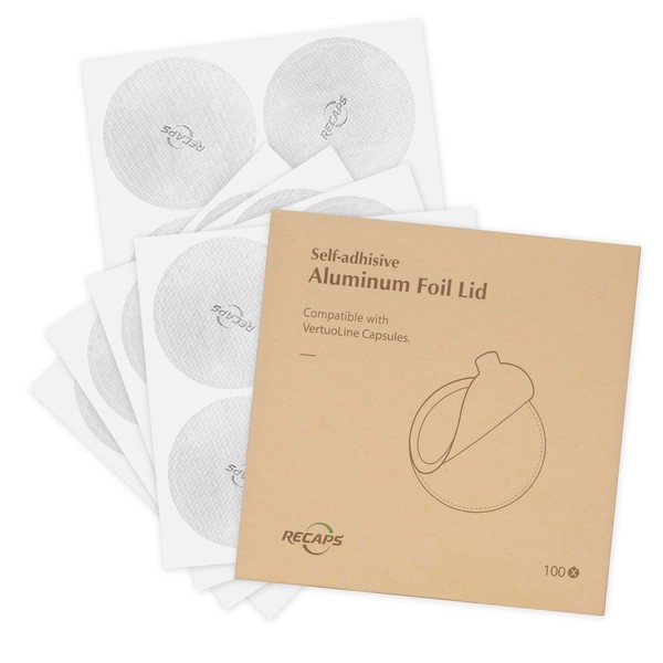 Aluminum Foli Lids for Reusable Capsules, Coffee Foil Seals, Coffee