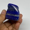 0.31 lbs, 1.8"x1.8"x1.4", Natural Untreated Lapis Lazuli Freeform Polished Gemstone,