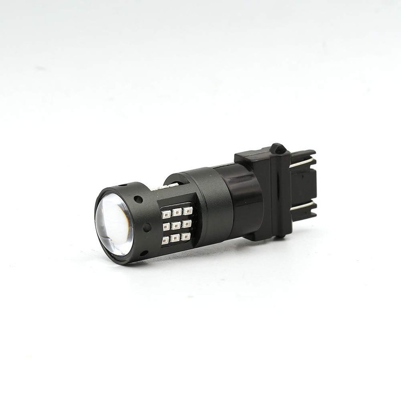 Syneticusa 3157 Red Flashing Strobe Blinking Rear Alert Safety Brake