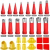 27 Pcs Caulking Finisher Kit, Reusable Caulking Nozzle Coating 15