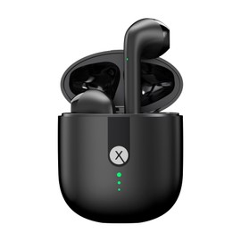 X - POWER MX1 Audífonos In-Ear Bluetooth con micrófono, Resistentes a Agua y Polvo, Compatibles con Laptop y Celulares (Garantía de un año) (Negro)