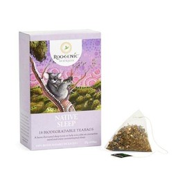 Roogenic Native Sleep Tea Bags in Box, 18 Biodegradable Tea Bags