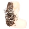 BOBIYA 13 Inches Claw Clip in Loose Curly Synthetic Wrap