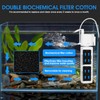 QiQiWader The Fish Tank Filter is Suitable for 10-40 Gallon