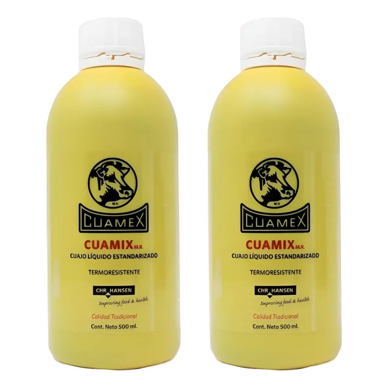 Cuajo Cuamex 500 Ml Estandarizado *2 Piezas*