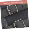 Operitacx 1pc Welding Protective Legs Boot Protector Leather Protector Welding