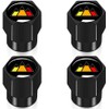 4Pcs Tire Valve Stem Caps Explosion Valve Cover Aluminum Alloy