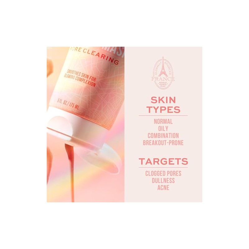 Feeling Beautiful French Pink Clay Peel-Off Mask 175 ml