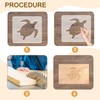 Betagt Sea Turtle Acrylic Router Templates, Router Templates for Woodworking,