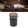 Coffee Canister 1.8L Stainless Steel Airtight Coffee Bean Storage Container