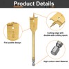 HARFINGTON 3Pcs Spade Drill Bit 7/8" Paddle Flat Bits Wood