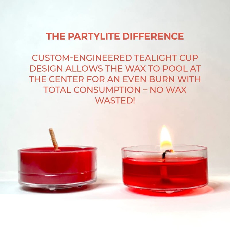 PartyLite 15-Piece Tealight Sampler, Fragranced Tea Light Candles Gift Set,