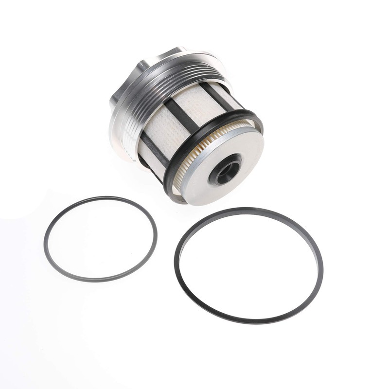 iFJF FD-4596 Fuel Filter and F81Z9G270BA Aluminum Fuel Filter Cap
