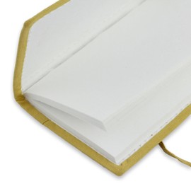 NOVICA Artisan Handmade Journal Paper 46 Blank Pages Medium Grey Yellow India Decor Accessories Journals Misted Custard Primrose Animal Themed 1001 Summer Nights Elephant [6in H x 3.9in W x 0.6in D 4]