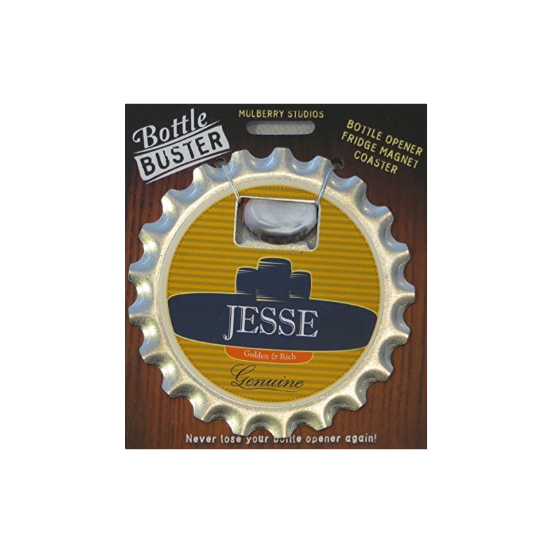 Mulberry Studio Bottle Opener Fridge Magnet Coaster All in One
