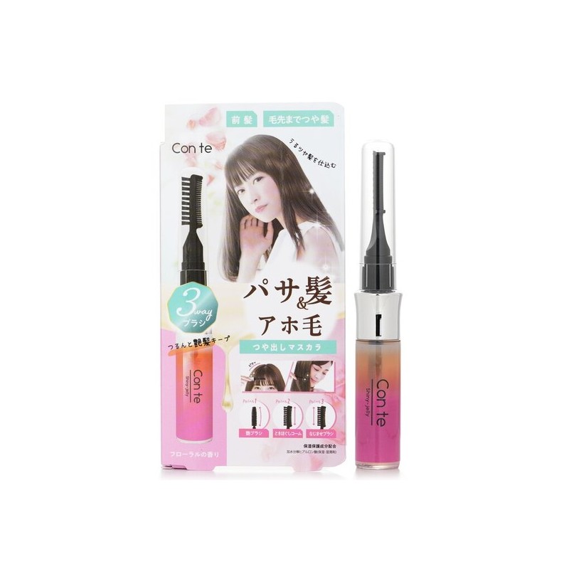 Hair Shiny Gel 3 Head Brush (Flower Scent) 11g /