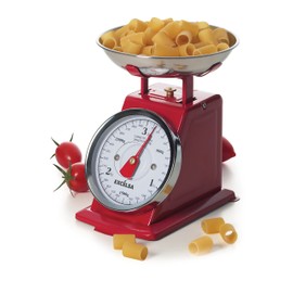 Excèlsa Vintage Rote Küchenwaage, 3 kg/10g