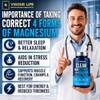 Clean Magnesium Glycinate 1500mg, 4-in-1 Complex, 120 Vegan Capsules