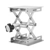 Lab Scissors Jack Stand, 3.9 x 3.9inch Stainless Steel Laboratory