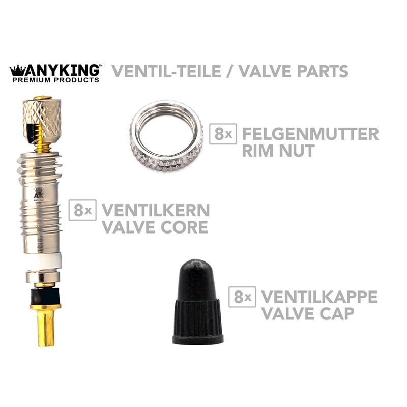 Presta Presta Presta Bicycle Valve Replacement Set 30 Pieces
