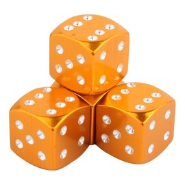 Valve Caps Red Gold Dice Valve Cap Aluminium Valve Caps Tyre Valve Caps Valve Caps Truck Car Motorcycle Bicycle Trucks Bike Red Tyre Air Valve Caps