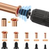NSIoutlet 11pcs Swaging Drill Bit Tool Set Flare Pipe Expanders