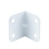 L Bracket White Karcy Angle Bracket Corner Braces 1x1.2(LxW) Stainless