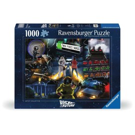 Ravensburger 12000278 - Back to the Future - 1000 pieces jigsaw puzzle – Puzzle for adults and kids age 14 years up,