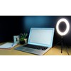 iFocus Electronics Multi-Purpose LED Ring Light Kit with a Tripod