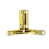 2Pcs Support Spring Hinges, Zinc Alloy Concealable Quadrant Hinge 90
