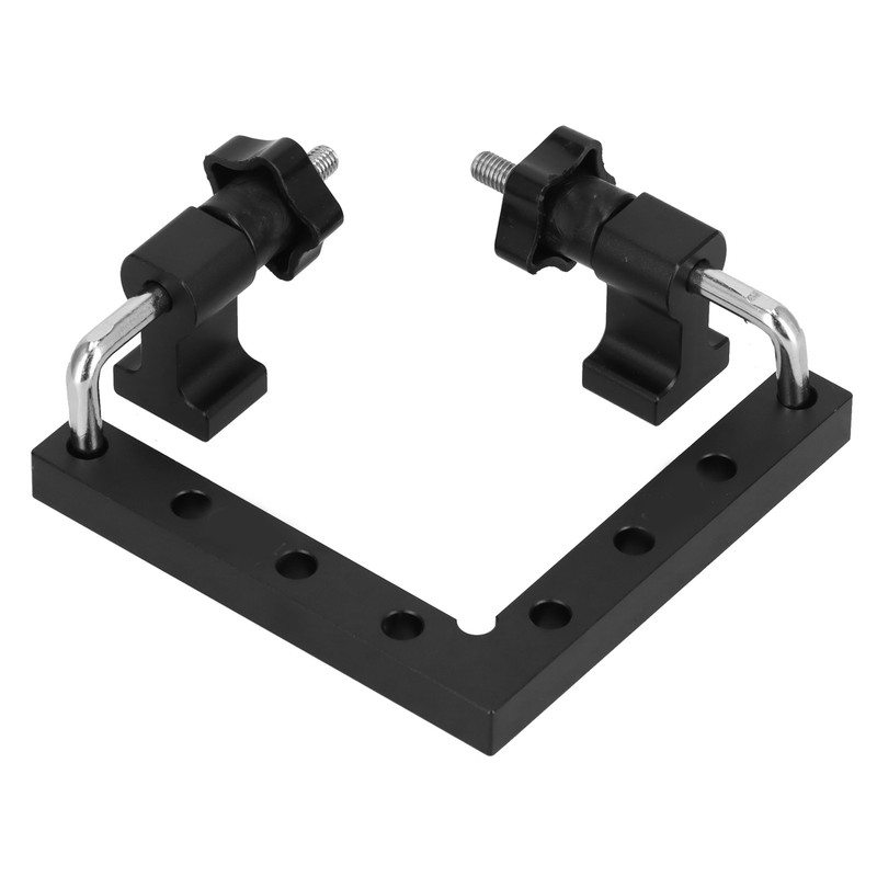 2pcs 90 Degree Positioning Squares L Shape Black Splicing Fixed