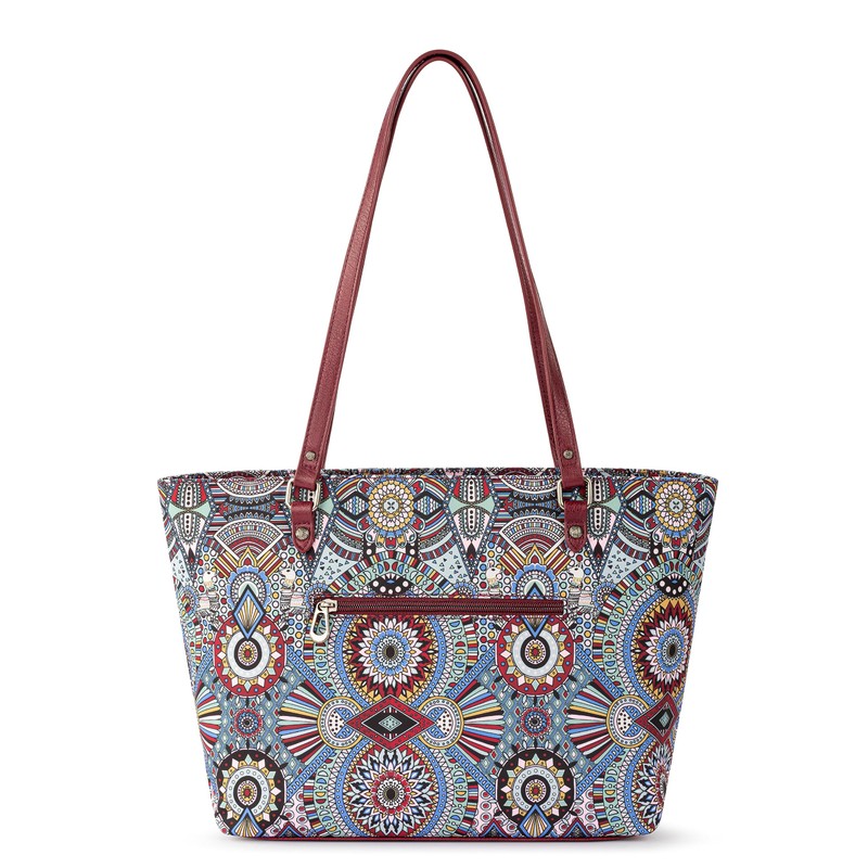 Sakroots Metro Tote Bag in Eco-Twill with Dual Shoulder Straps,