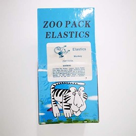 Dental Orthodontic Elastic Rubber Bands 5.0 OZ 1/4,1/8,3/8,3/16,5/16, 5000pcs/Box (3/8")