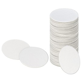 PATIKIL 24mm/0.94" Aluminum Foil Cap Liner, 200 Pack Resistant Tamper Induction Heat Sealer Sealing Liners for PE/HDPE Plastic Bottle Jar Lid