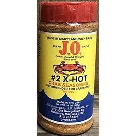 J.O. #2 X-Hot Crab Seasoning 16 OZ
