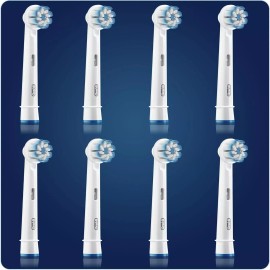 Oral-B Sensitive Clean Replacement Brush Heads 8 Packs