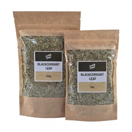 Lowhill Valley Blackcurrant Leaf Herbal Tea - Cut and Dried Ribes Nigrum Leaves for Immune Support, Digestion Aid, and Overall Wellness - Rich in Vitamins and Antioxidants - 100% Natural - 50g